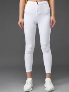 BAESD Women Skinny Fit High-Rise Stretchable Cotton Jeans