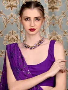 ODETTE Gold-Plated Beaded Necklace