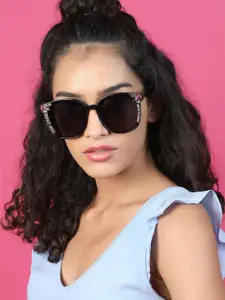 ODETTE Women Wayfarer Sunglasses with UV Protected Lens NEW511