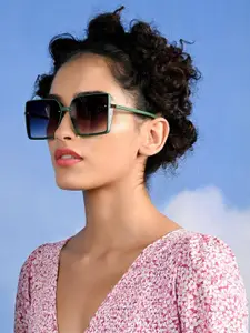 ODETTE Women Lens & Oversized Sunglasses With UV Protected Lens