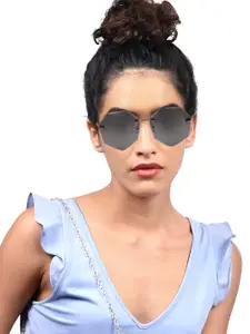 ODETTE Women Lens & Oversized Sunglasses With UV Protected Lens