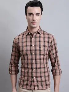 Cantabil Comfort Tartan Checked Cotton Casual Shirt