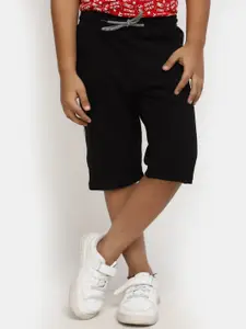 V-Mart Boys Mid-Rise Cotton Shorts