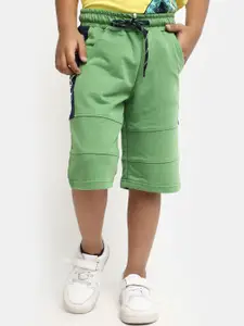 V-Mart Boys Mid Rise Cotton Shorts