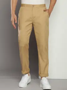 Tommy Hilfiger Men Mid-Rise Plain Chinos Trousers