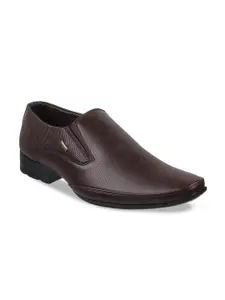 WALKWAY by Metro Men Textured Formal Slip-On Shoes