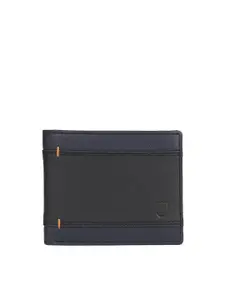 Urbano Fashion Men Textured Leather Two Fold Wallet