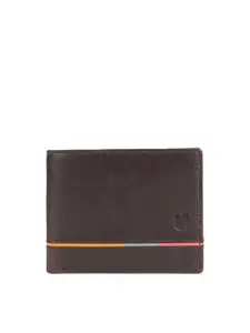 Urbano Fashion Men Textured Leather Two Fold Wallet