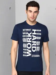 Metronaut Printed Round Neck Cotton T-shirt