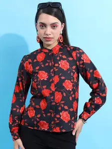 Tokyo Talkies Floral Printed Casual Shirt