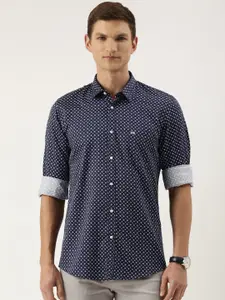 Peter England Slim Fit Printed Casual Shirt