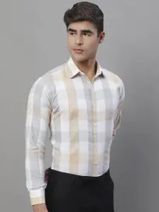 JAINISH Classic Buffalo Checked Pure Cotton Formal Shirt