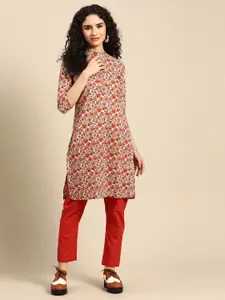 Anouk Floral Printed Kurta