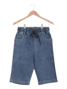 Killer Boys Mid-Rise Cotton Denim Shorts