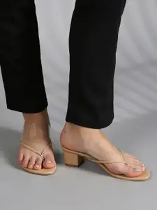 Inc 5 Open Toe Block Heels