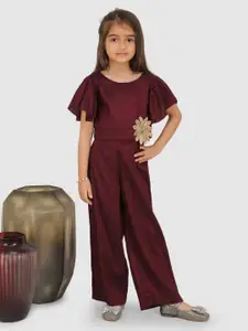 Jelly Jones Girls Round Neck Top with Palazzos