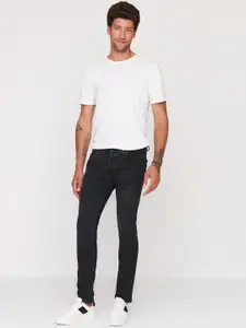 Trendyol Men Mid-Rise Light Fade Casual Cotton Jeans