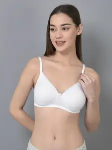 Dollar Missy Pack of 1 Women Cotton Wire-Free Full Coverage Padded Bra