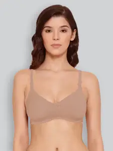 LYRA Non Padded Combed Cotton Rich Full Coverage Spacer Bra