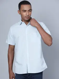 Cantabil Smart Spread Collar Cotton Casual Shirt