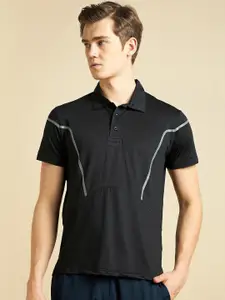 Sweet Dreams Black Polo Collar T-shirt