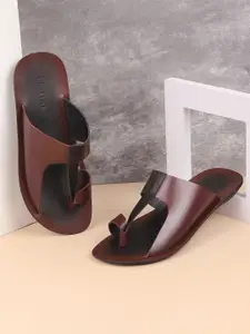 Metro Men One Toe Leather Comfort Sandals