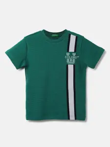 United Colors of Benetton Boys Round Neck Cotton T-shirt