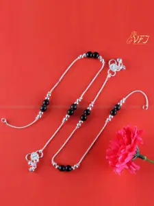Vighnaharta Artificial Beaded Antique Anklets