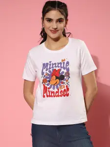 JUNEBERRY Minnie Mouse Printed T-shirt