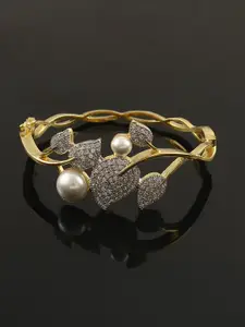 Jewar Mandi Women Gold-Plated Bangle-Style Bracelet