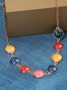 Zaveri Pearls Gold-Plated Necklace