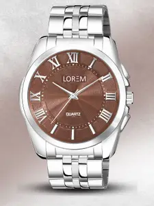 LOREM Premium Men Stainless Steel Analogue Watch LR127-CM