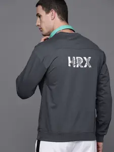 HRX by Hrithik Roshan Cotton Back Print Lifestyle Sweatshirt