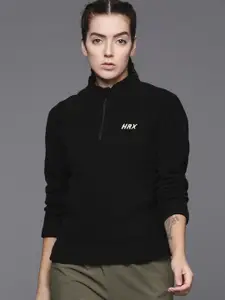 HRX by Hrithik Roshan High-Neck Full-Sleeves Outdoor Sweatshirt