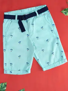 Pantaloons Junior Boys Conversational Printed Cotton Shorts
