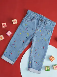 Pantaloons Baby Infant Boys printed Cotton Jeans