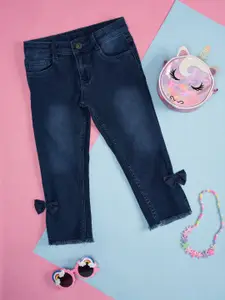 Pantaloons Junior Girls Light Fade Cotton Jeans