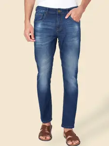 YU by Pantaloons Men Mid-Rise Tapered Fit Heavy Fade Jeans