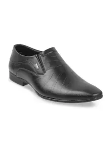 WALKWAY by Metro Men Textured Formal Slip-On Shoes