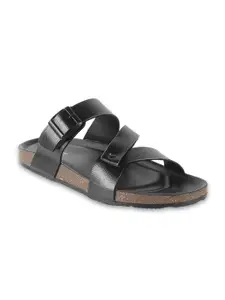 WALKWAY by Metro Men Open Toe Comfort Sandals With Buckle Detail