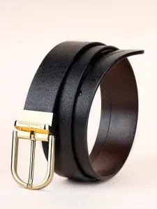 LOUIS STITCH 
Men Italian Leather Textured Reversible Belt