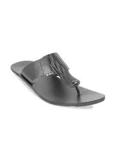 Metro Men Slip-On Leather Comfort Sandals