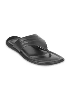 Metro Men Textured Leather Comfort Sandals