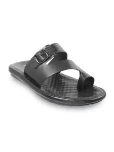 Mochi Men One Toe Comfort Sandals With Buckle Detail