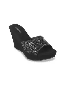 Mochi Embellished Wedge Heels