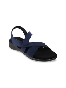 Mochi Open Toe Wedge Heels With Backstrap