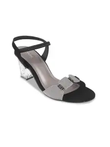 Mochi Embellished Block Heels