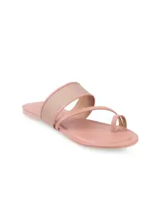 WALKWAY by Metro Synthetic One Toe Flats