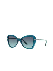 vogue Women &Butterfly Sunglasses With UV Protected Lens 8056597815123-Blue
