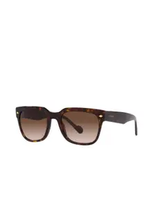 VOGUE EYEWEAR Men Gradient Brown Lens Square Sunglasses - 0VO5490SW6561354